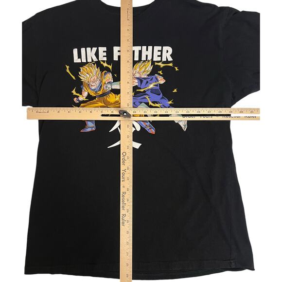 Dragon Ball Z “Like Father” Goku & Vegeta Super Saiyan T-Shirt - BoxLunch Size L - Picture 6 of 8